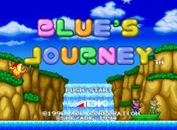 Blues Journey Title Screen